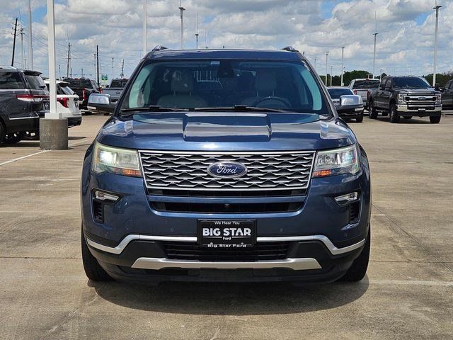 2019 Ford Explorer Platinum Blue at Cook Ford