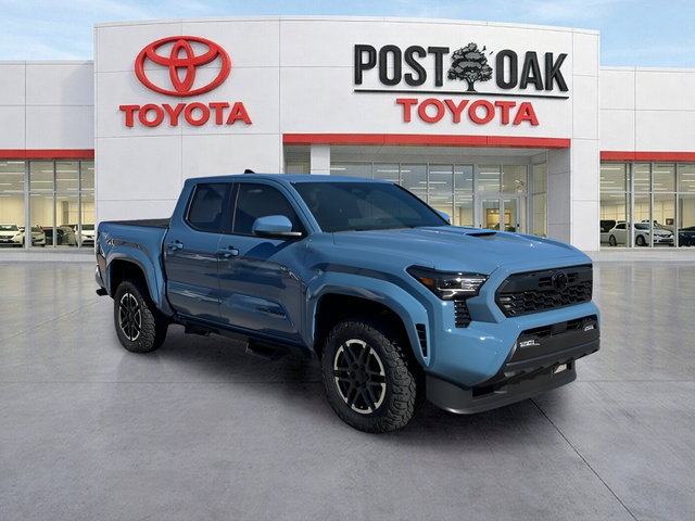 Heritage Blue 2026 Toyota Tacoma TRD Sport Double Cab 4WD Pickup Truck Four-Wheel Drive 8-Speed Automatic