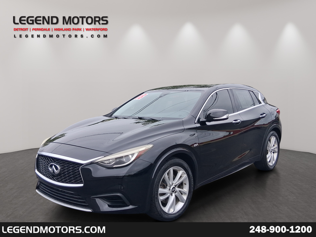Black Obsidian 2018 INFINITI QX30 Luxury FWD SUV / Crossover Front-Wheel Drive 7-Speed Automatic Overdrive