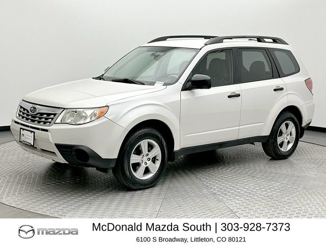 Satin White Pearl 2012 Subaru Forester SUV / Crossover All-Wheel Drive 4-Speed Automatic