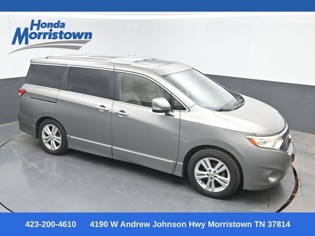 Gray (Platinum Graphite Metallic) 2012 Nissan Quest Minivan Front-Wheel Drive Continuously Variable Transmission