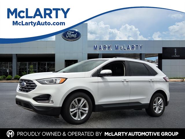 Oxford White 2020 Ford Edge SEL AWD SUV / Crossover All-Wheel Drive 8-Speed Automatic