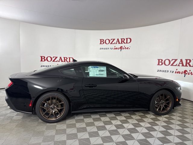 2025 Shadow Black Ford Mustang EcoBoost Premium RWD Coupe