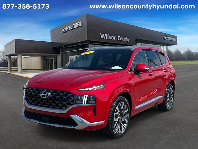 Calypso Red 2022 Hyundai Santa Fe Calligraphy FWD SUV / Crossover Front-Wheel Drive Automatic