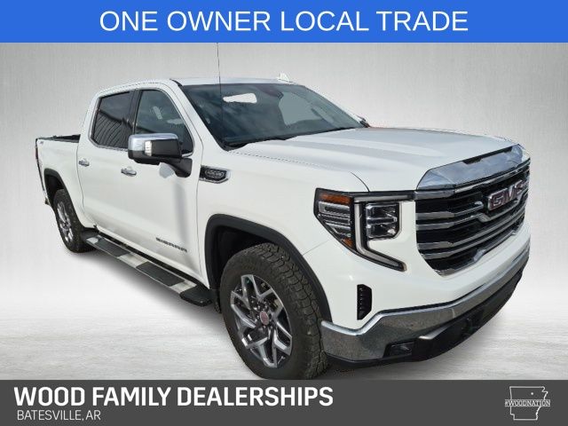 Summit White 2023 GMC Sierra 1500 Pickup Truck Four-Wheel Drive Automatic
