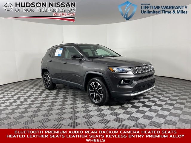 2022 Granite Crystal Metallic Clearcoat Jeep Compass Limited SUV