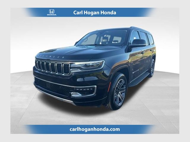 Diamond Black Crystal Pearlcoat 2024 Jeep Wagoneer Series II RWD SUV / Crossover 4X2 8-Speed Automatic