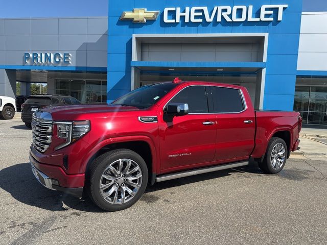 Volcanic Red Tintcoat 2024 GMC Sierra 1500 Denali Crew Cab 4WD Pickup Truck Four-Wheel Drive Automatic