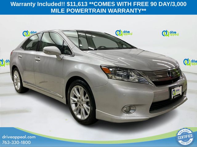 Silver Opal Mica 2010 Lexus HS 250h Sedan Front-Wheel Drive Continuously Variable Transmission