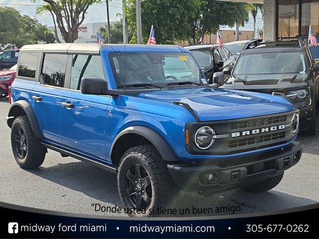Blue Metallic 2024 Ford Bronco SUV / Crossover Four-Wheel Drive Automatic