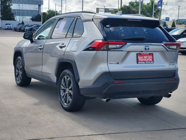 2023 Toyota RAV4 Hybrid XLE Premium Silver at North Houston Mitsubishi