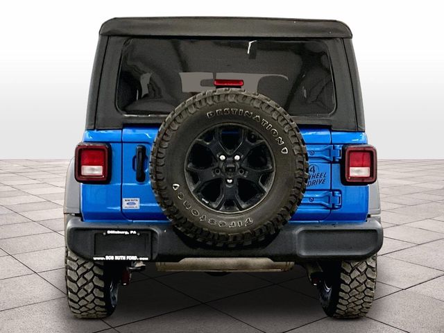 2021 Jeep Wrangler Willys Blue at Rochrich Mazda
