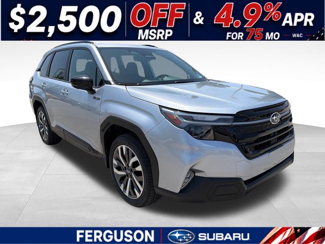 Ice Silver Metallic 2026 Subaru Forester Hybrid SUV / Crossover All-Wheel Drive Continuously Variable Transmission