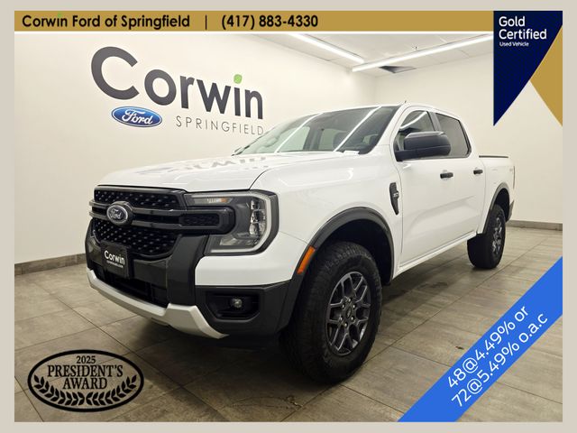 Oxford White 2024 Ford Ranger Pickup Truck Four-Wheel Drive Automatic