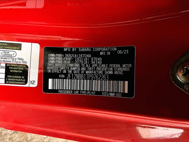2023 Toyota GR86  Red at Bob Ruth Ford