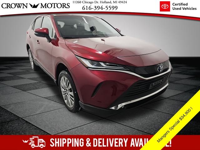 Red (Ruby) 2024 Toyota Venza XLE AWD SUV / Crossover All-Wheel Drive Continuously Variable Transmission