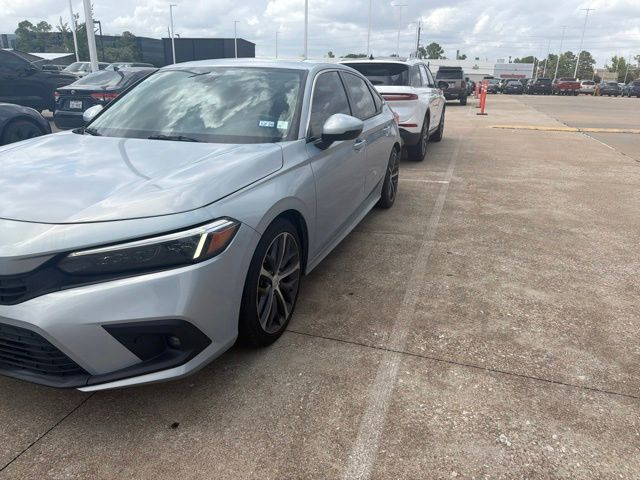 2022 Honda Civic Touring Blue at Bayshore Chrysler Jeep Dodge Ram