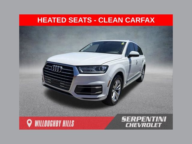 White 2018 Audi Q7 SUV / Crossover All-Wheel Drive 8-Speed Automatic
