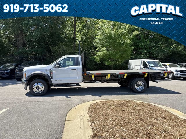 New 2025 White Ford XLT 16FT FLATBED image 7