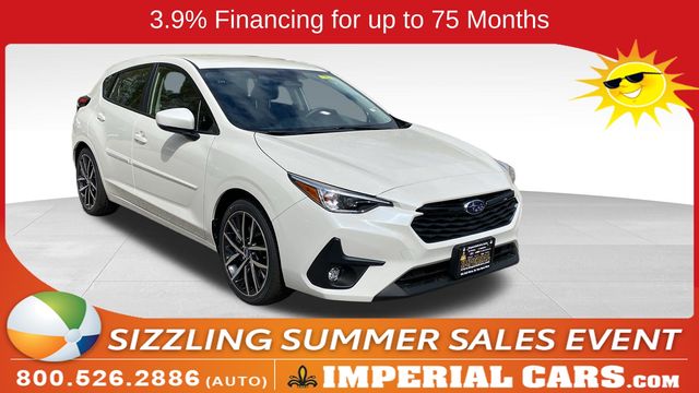 Crystal White Pearl 2026 Subaru Impreza Sport AWD Wagon All-Wheel Drive Continuously Variable Transmission
