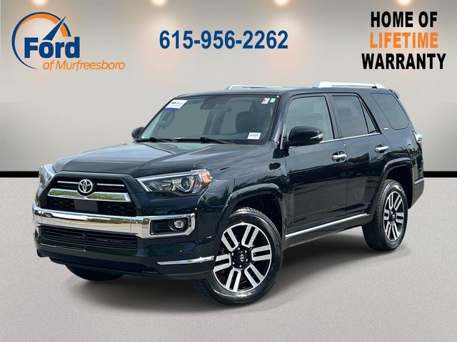 Midnight Black Metallic 2023 Toyota 4Runner Limited 4WD SUV / Crossover All-Wheel Drive 5-Speed Automatic