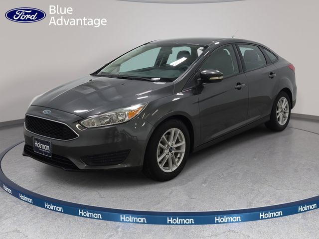 Gray (Magnetic) 2017 Ford Focus Sedan Front-Wheel Drive 6-Speed Automatic