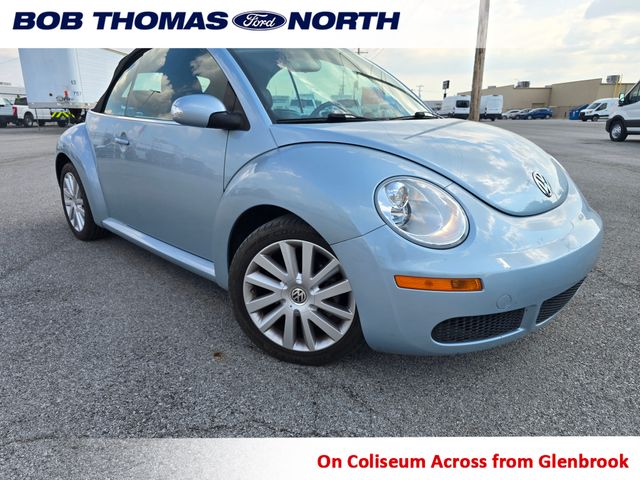 Silver 2010 Volkswagen Beetle Convertible Front-Wheel Drive 6-Speed Automatic