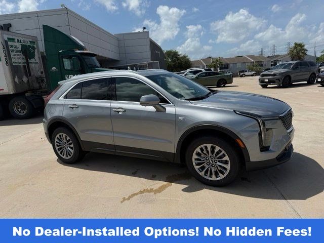 2025 Cadillac XT4 Premium Luxury Silver at South Houston Nissan