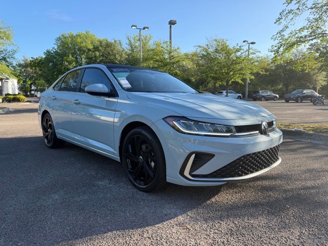 Monument Gray 2025 Volkswagen Jetta SE FWD Sedan Front-Wheel Drive 8-Speed Automatic