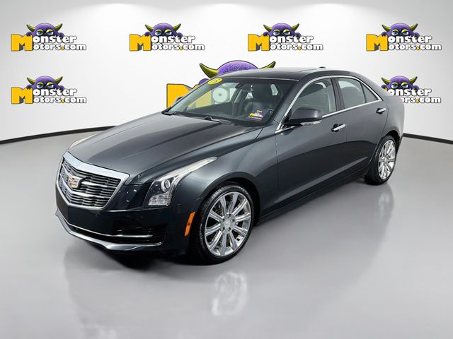 Gray 2015 Cadillac ATS Sedan All-Wheel Drive 6-Speed Automatic