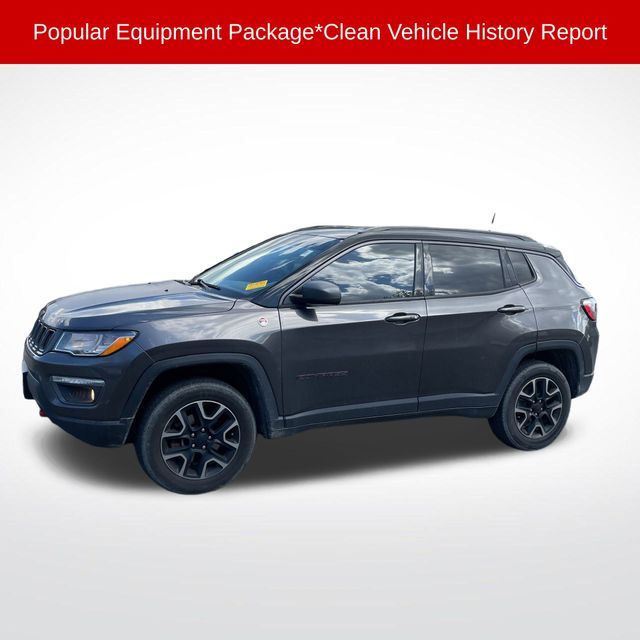 Used 2019 Jeep Compass Trailhawk with VIN 3C4NJDDB1KT747828 for sale in Harrisonburg, VA