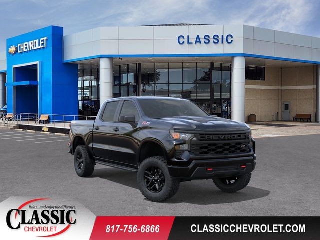 Black 2026 Chevrolet Silverado 1500 Pickup Truck Four-Wheel Drive Automatic