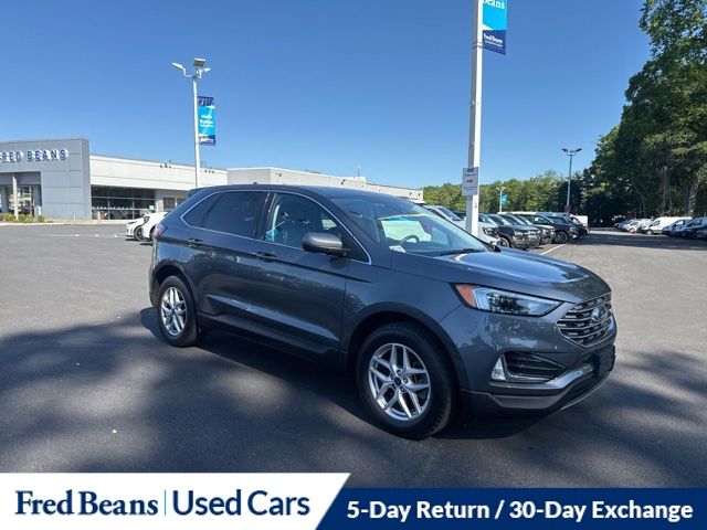 Gray Metallic 2022 Ford Edge SUV / Crossover All-Wheel Drive 8-Speed Automatic