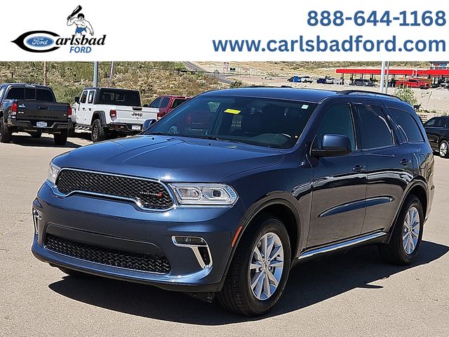 Reactor Blue Pearlcoat 2021 Dodge Durango SUV / Crossover Rear-Wheel Drive 8-Speed Automatic