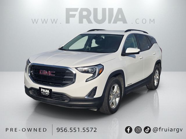 Summit White 2020 GMC Terrain SLE FWD SUV / Crossover Front-Wheel Drive 9-Speed Automatic