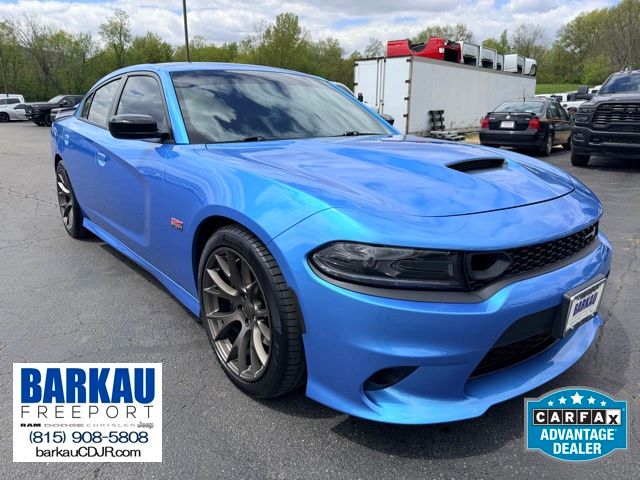 B5 Blue Pearlcoat 2023 Dodge Charger Scat Pack RWD Sedan Rear-Wheel Drive 8-Speed Automatic