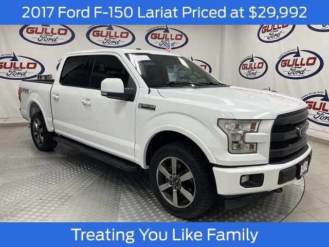 Oxford White 2017 Ford F-150 Pickup Truck Four-Wheel Drive 6-Speed Automatic