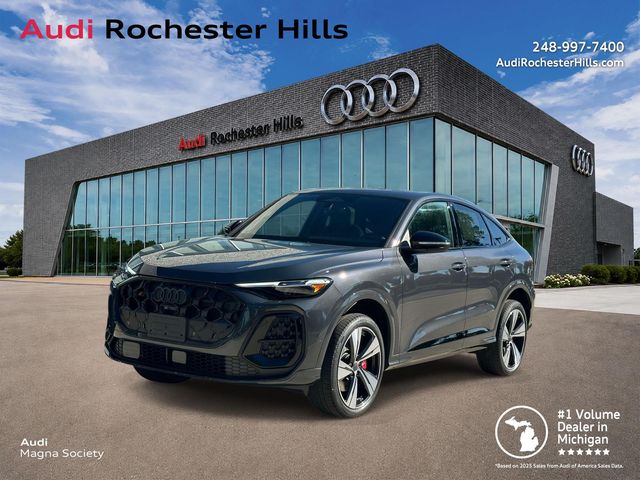 Gray 2026 Audi SQ5 Sportback Sedan All-Wheel Drive 7-Speed Automatic