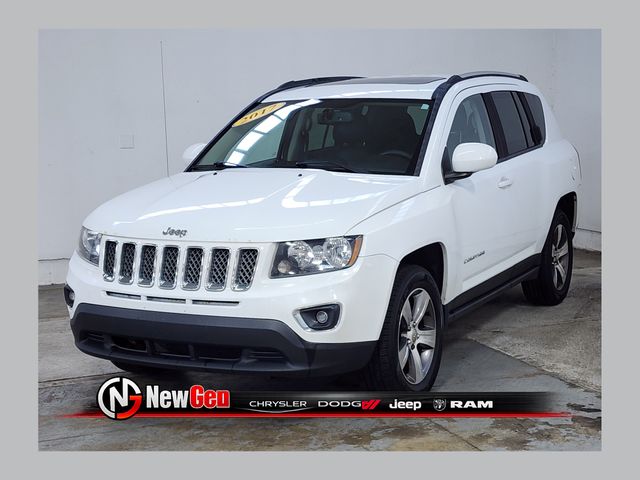 Bright White Clearcoat 2017 Jeep Compass SUV / Crossover Four-Wheel Drive 6-Speed Automatic
