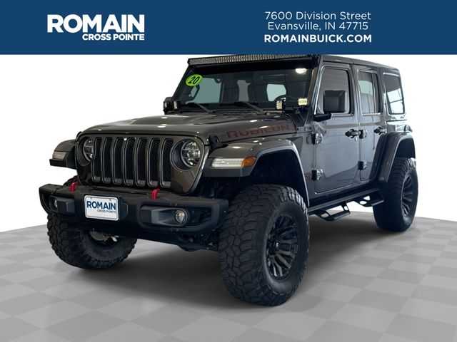 Gray (Granite Crystal Metallic Clearcoat) 2020 Jeep Wrangler SUV / Crossover Four-Wheel Drive 8-Speed Automatic