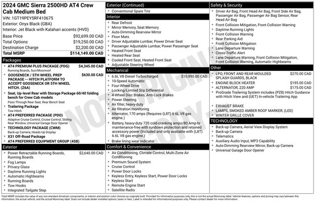 Used 2024 GMC Sierra 2500HD Truck