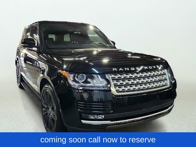 Black 2016 Land Rover Range Rover SUV / Crossover All-Wheel Drive 8-Speed Automatic