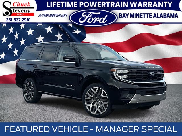 Black Metallic 2026 Ford Expedition SUV / Crossover Four-Wheel Drive Automatic