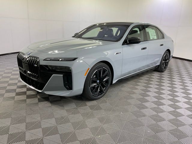 Gray (Brooklyn Grey Metallic) 2026 BMW i7 M70 AWD Sedan All-Wheel Drive Automatic