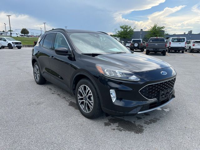 Black Metallic 2020 Ford Escape SEL AWD SUV / Crossover All-Wheel Drive 8-Speed Automatic