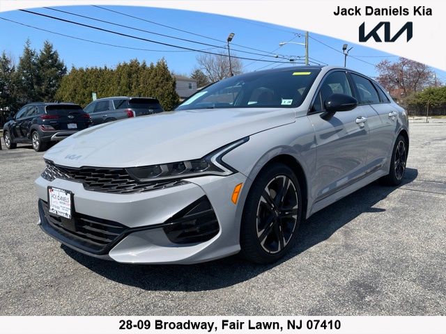 Wolf Gray 2023 Kia K5 GT-Line FWD Sedan Front-Wheel Drive 8-Speed Automatic