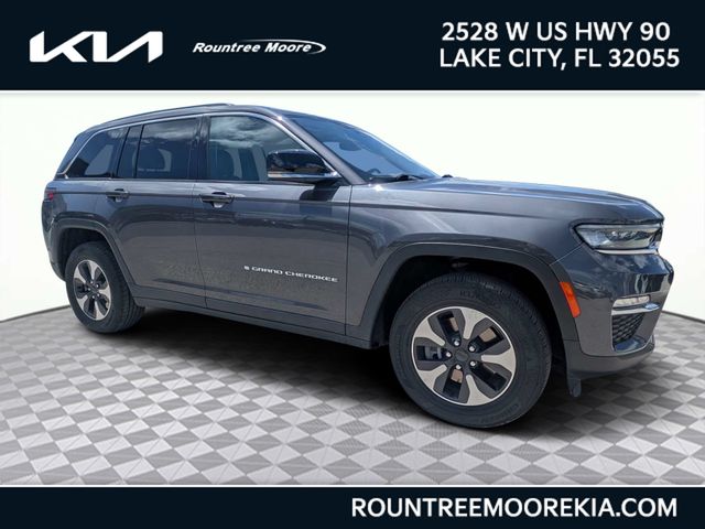 Gray Metallic 2024 Jeep Grand Cherokee 4xe SUV / Crossover Four-Wheel Drive 8-Speed Automatic