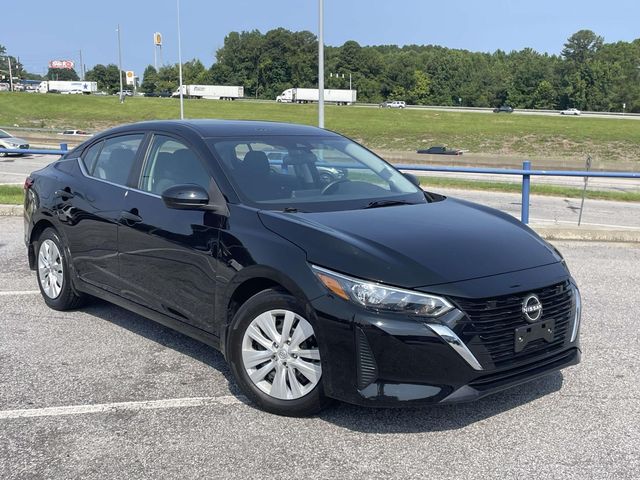 Super Black 2024 Nissan Sentra Sedan Front-Wheel Drive Continuously Variable Transmission