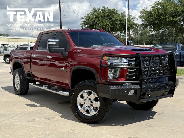 2021 Chevrolet Silverado 2500HD LTZ Red at Traditions Chevrolet