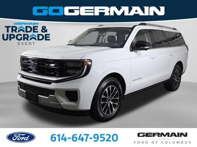 Oxford White 2025 Ford Expedition MAX Platinum 4WD SUV / Crossover Four-Wheel Drive Automatic